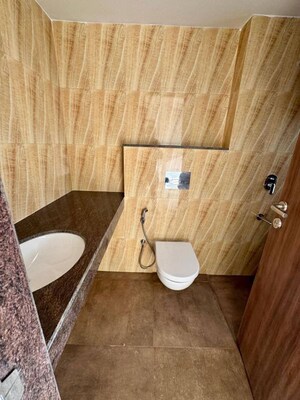 Bathroom in 3 BHK Apartment at Lodha Amara, Kolshet Road – for Sale