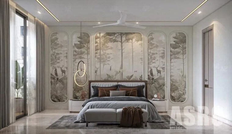 Bedroom, sector 82a 3 Bedroom 1080 Sq.Ft. Builder Floor In Sector 82a Gurgaon 10593907