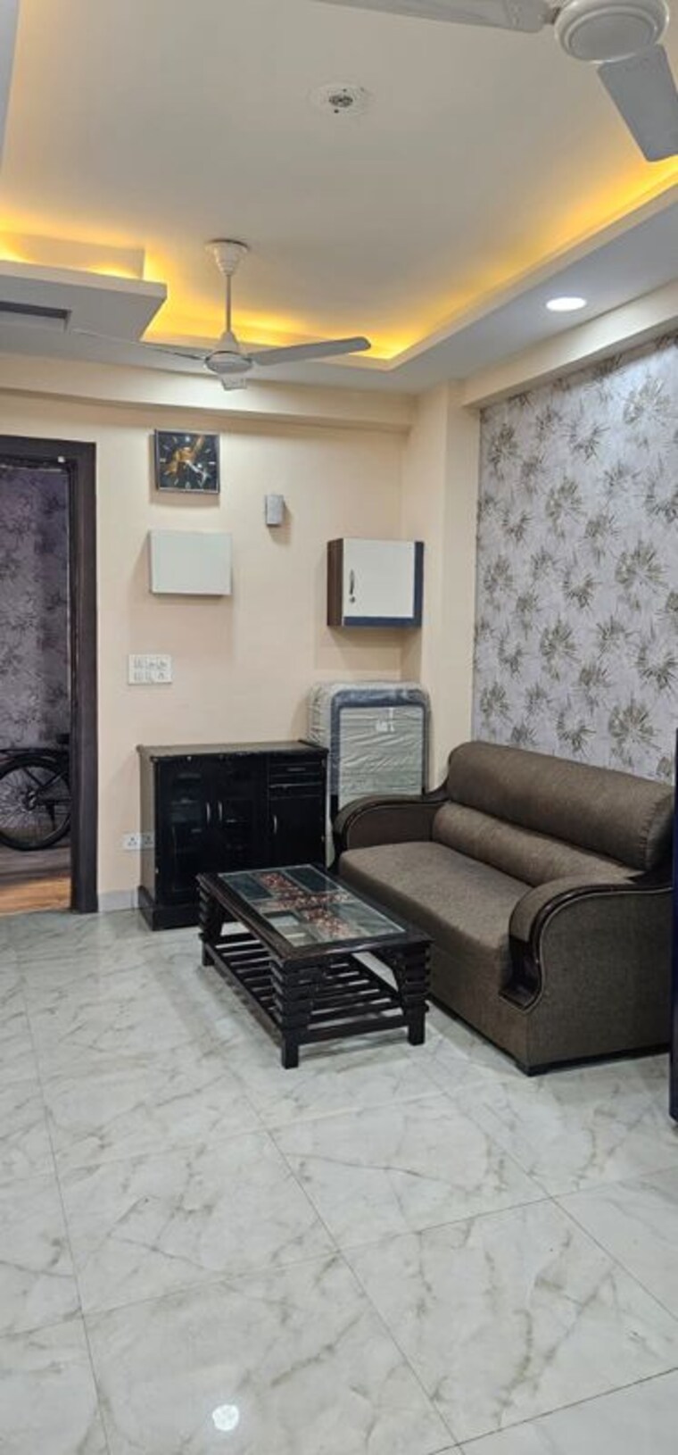 Living Room, defence-enclave-noida 1 Bedroom 750 Sq.Ft. Builder Floor In Sector 44 Noida 10593912