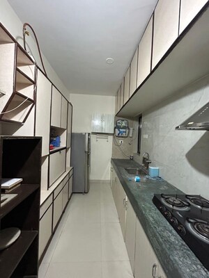 Kitchen in 3 BHK Apartment at Karia Konark Avenue 9, Kalyani Nagar – for Rent