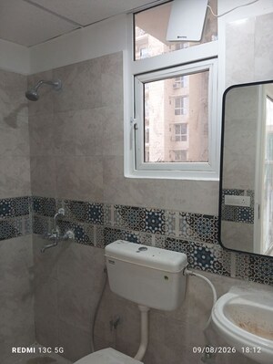 Bathroom in 2 BHK Apartment at Signature Global Prime, Sector 63a – for Rent