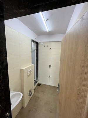 Bathroom in 2 BHK Apartment at Newlook Bhavya Elite, Wadala – for Rent