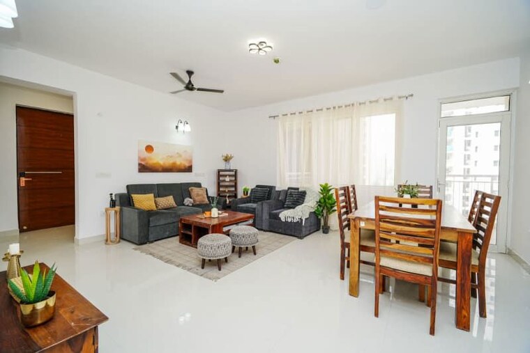 Living Room, ss-the-coralwood 3 Bedroom 1750 Sq.Ft. Apartment In Sector 84 Gurgaon 10593942