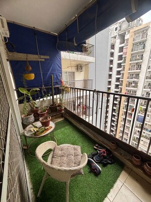 Balcony in 3 BHK Apartment at Panchsheel Greens II, Sector 16 Greater Noida – for Sale