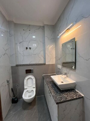 Bathroom in 3 BHK Builder Floor at Saket – for Rent