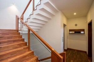 Staircase in 5 BHK Independent House at Wheeler Road – for Rent