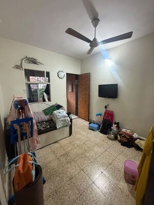 Living Room in 1 BHK Apartment at Brightland Phase 1 CHS, Balkum Pada – for Rent