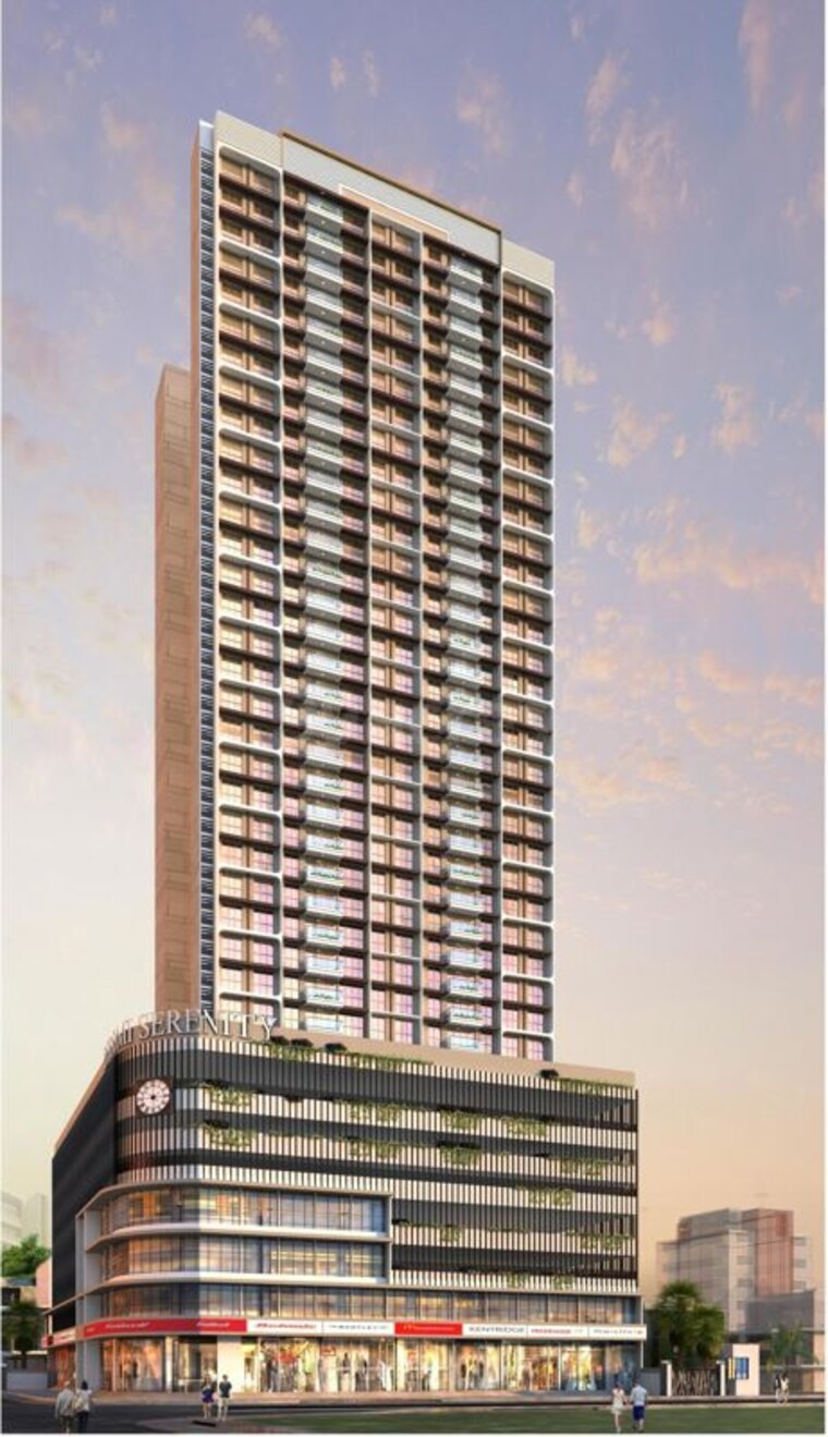 Exterior View, gajra-bhoomi-serenity 2 Bedroom 1220 Sq.Ft. Apartment In Kharghar Navi Mumbai 10593965
