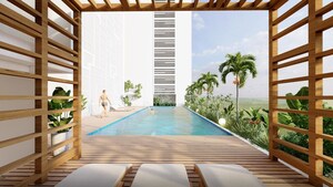 Swimming Pool in 2 BHK Apartment at Gajra Bhoomi Serenity, Kharghar – for Sale