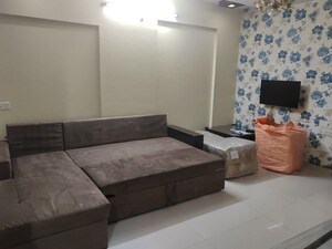 Living Room in 2 BHK Apartment at GK Rose Icon, Pimple Saudagar – for Rent