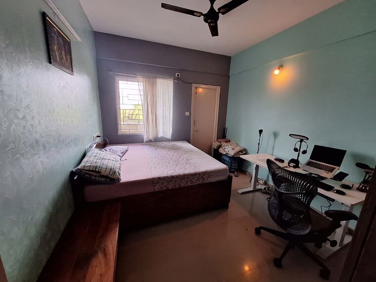 Bedroom, slv-green-city 2 Bedroom 1100 Sq.Ft. Apartment In Thanisandra Main Road Bangalore 10594007
