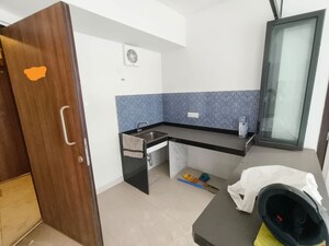 Team Area in 1 RK Apartment at Lodha Crown Quality Homes, Majiwada – for Rent