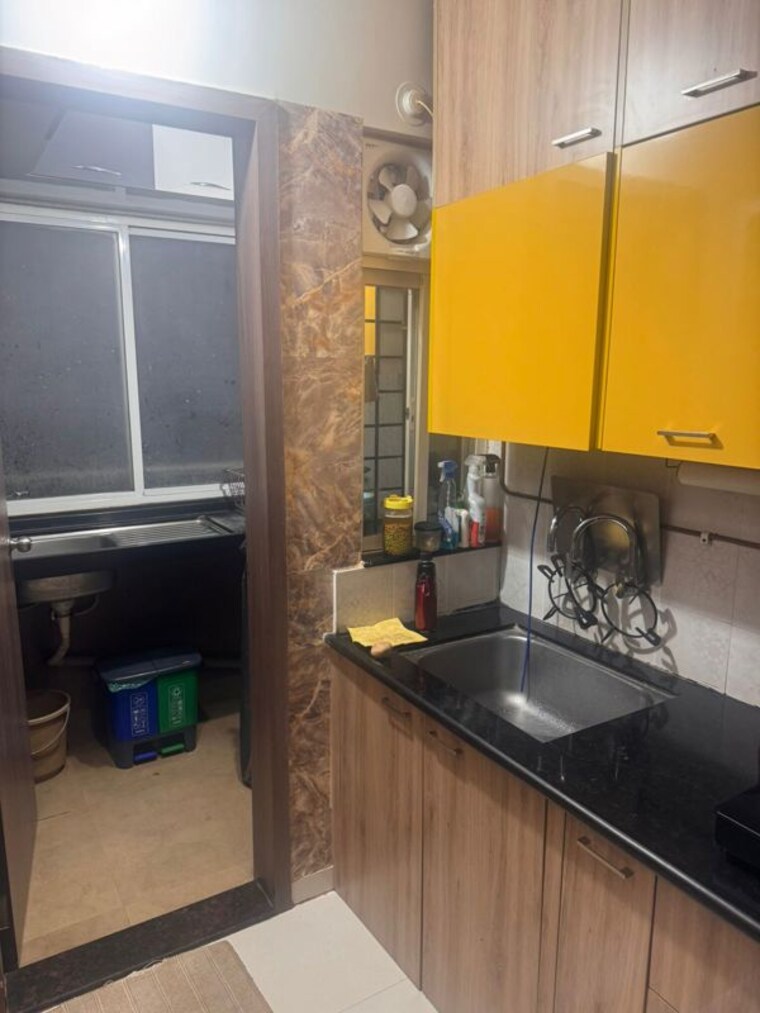 Kitchen, 5-star-royal-grande 2 Bedroom 900 Sq.Ft. Apartment In Wakad Pune 10594019