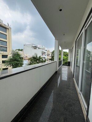 Balcony in 3 BHK Builder Floor at Saket – for Rent
