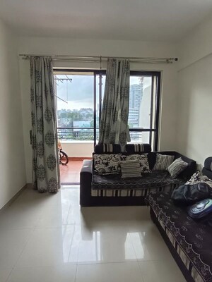 Living Room in 1.5 BHK Apartment at Atul Alcove, Pimple Saudagar – for Sale