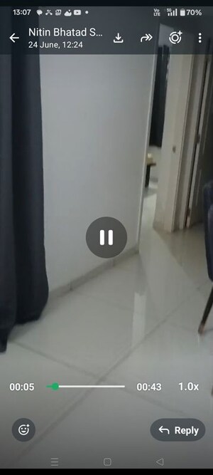 Building Lobby in 2 BHK Apartment at Chordia Icon Linera, Wakad – for Sale