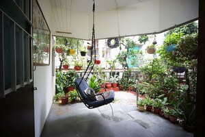 Balcony in 3 BHK Apartment at Navrangpura – for Sale