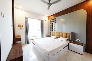 Bedroom in 3 BHK Apartment at Vardhaman Skytown, Rahatani – for Sale