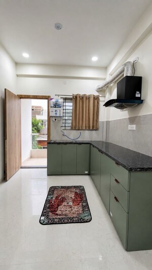 Kitchen in 1 BHK Builder Floor at Mahalaxmi Nagar – for Rent