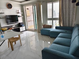 Living Room in 2 BHK Apartment at Eiffel F Residences, Balewadi – for Sale