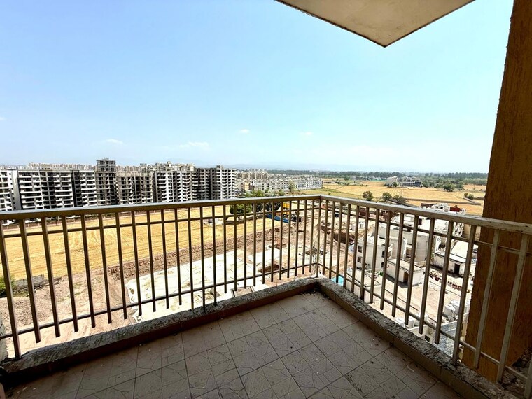 Balcony, sushma-crescent 3 Bedroom 1450 Sq.Ft. Apartment In Dhakoli Zirakpur 10594148
