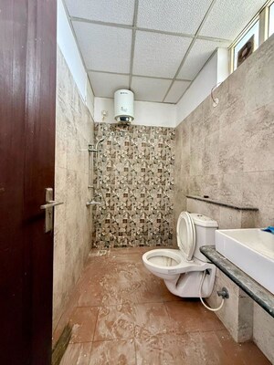 Bathroom in 3 BHK Apartment at Sushma Crescent, Dhakoli – for Sale