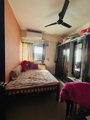 Bedroom in 2 BHK Apartment at Mahalaxmi Heights Pimple Gurav, Pimple Gurav – for Sale