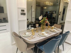 Dining area in 3 BHK Apartment at Lohgaon – for Sale
