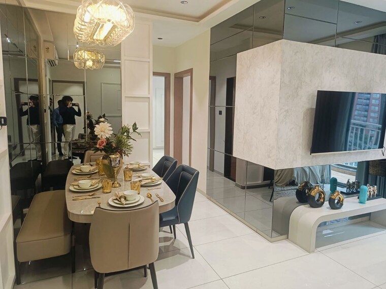 Dining area, lohgaon 3 Bedroom 1033 Sq.Ft. Apartment In Lohgaon Pune 10589736