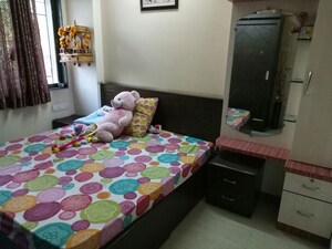 Bedroom in 3 BHK Apartment at Pethkar Samrajya, Kothrud – for Rent
