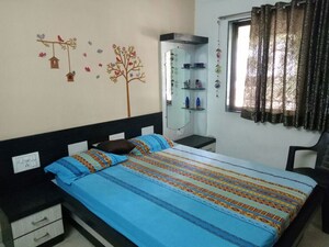 Bedroom in 3 BHK Apartment at Pethkar Samrajya, Kothrud – for Rent