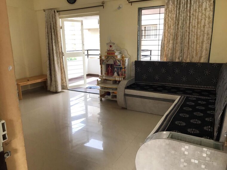 Living Room, paranjape-azure 2 Bedroom 500 Sq.Ft. Apartment In Tathawade Pune 10435442