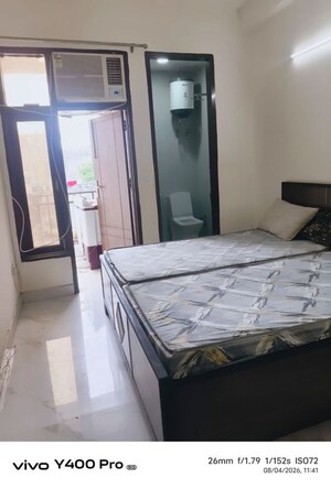 Bedroom in 1 BHK Builder Floor at Freedom Fighters Enclave – for Rent