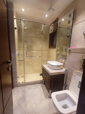 Attached Bathroom in 4 BHK Builder Floor at Saket – for Rent