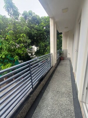 Balcony in 4 BHK Builder Floor at Saket – for Rent