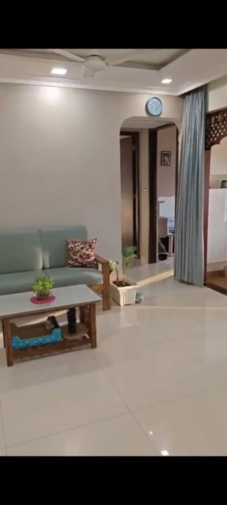 Living Room, skyscraper 2 Bedroom 921 Sq.Ft. Apartment In Tathawade Pune 10423513