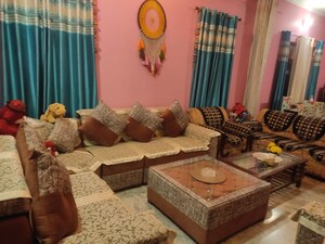 Living Room in 3 BHK Builder Floor at Aman Vihar – for Rent