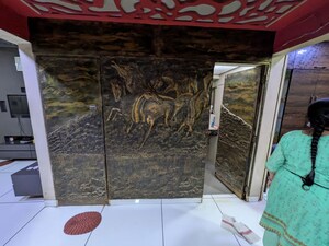 Bedroom in 1 BHK Apartment at Tulsidham Complex, Kapur Bawdi – for Rent