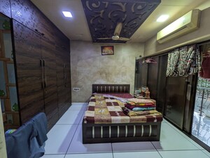 Bedroom in 1 BHK Apartment at Tulsidham Complex, Kapur Bawdi – for Rent