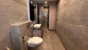 Bathroom in 3 BHK Apartment at Smart World Orchard, Sector 61 – for Rent