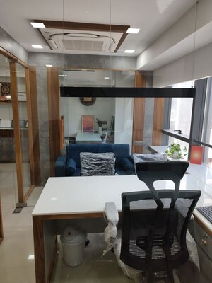 Team Area in  Office Space at Shilp Corporate Park, Bodakdev – for Rent