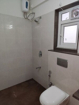 Bathroom in 1 BHK Apartment at Re Form Delta House, Goregaon East – for Rent