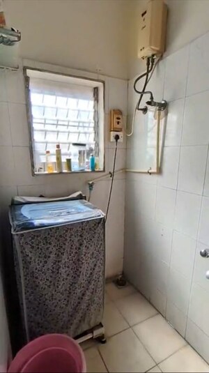 Kitchen in 1 BHK Apartment at Happy Valley, Manpada – for Rent