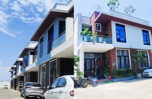 3 BHK Villa – Exterior View View at Kingson Green Villa Phase 2, Panchsheel Green - for Sale