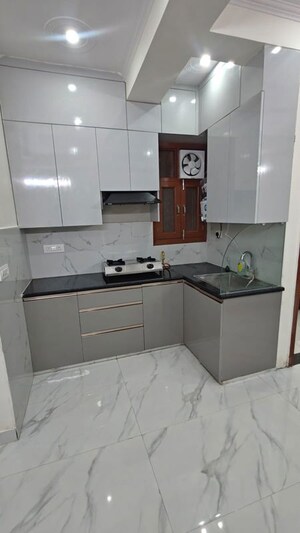 Kitchen in 3 BHK Builder Floor at Chattarpur – for Rent