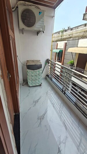 Balcony in 3 BHK Builder Floor at Chattarpur – for Rent