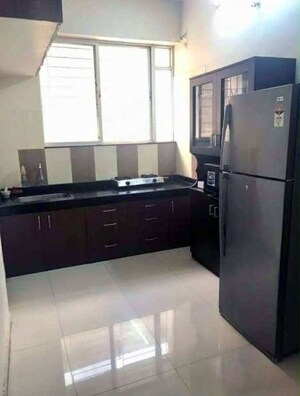 Kitchen in 1.5 BHK Apartment at Lakshadeep Palace, Pimple Saudagar – for Sale
