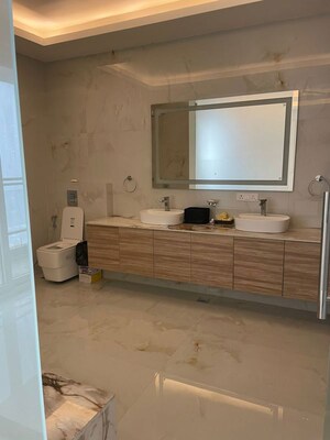 Bathroom in 4 BHK Apartment at Mahagun Mezzaria, Sector 78 – for Rent