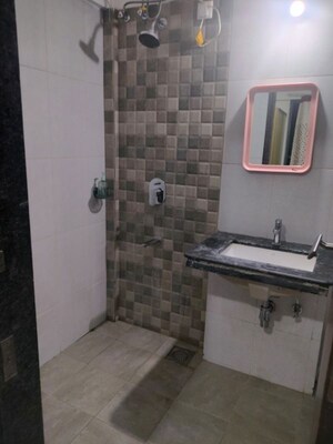 Bathroom in 1 BHK Apartment at Gera Adara, Hinjewadi – for Rent