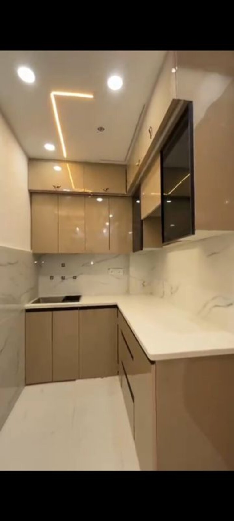 Kitchen, mahavir enclave 2 Bedroom 630 Sq.Ft. Builder Floor In Mahavir Enclave Delhi 10594355